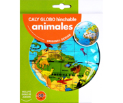 Globo Terrqueo Hinchable Animales 30cm