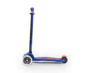 Patinete Maxi Micro Deluxe Azul Luces LED