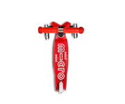 Patinete Mini Micro Deluxe Rojo Luces LED
