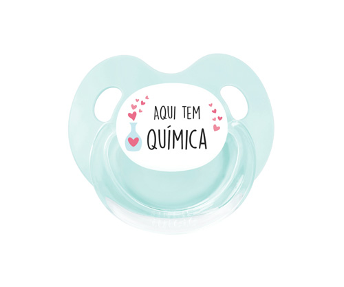 Chupeta Retro Aqua PT Aqui tem Qumica