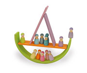 12 Figuritas Amigos Arcoiris Pastel