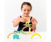 Gioco di Equilibrio di Legno Rainbow