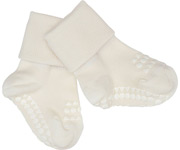 Calcetines Suela Antideslizante Bamb Blanco Roto