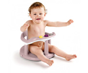 Aquababy Powder Pink/White Bath Seat