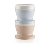 2 Food Containers + Blue Spoon