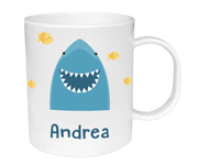 Taza de Plstico Personalizada Tiburn