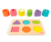 Quebra-cabea Encaixvel com Figuras Sensoriais