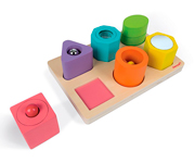 Quebra-cabea Encaixvel com Figuras Sensoriais