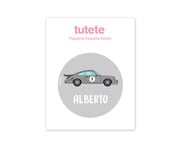 Sticker petite bouteille de voiture