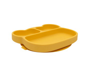 Prato com ventosa Urso Amarelo