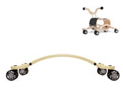 Base Racer Mini-Flip com rodas de 360