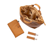 Sac  dos pour Poussette Moutarde Done by Deer