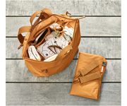 Sac  dos pour Poussette Moutarde Done by Deer