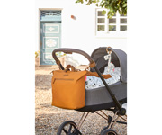 Sac  dos pour Poussette Moutarde Done by Deer