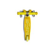 Mini Micro Deluxe Scooter Yellow LED Lights