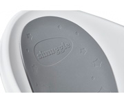 Banheira Shnuggle Branca Encosto Cinzento Estrelas Pequenas