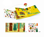 Adesivos Reutilizveis The Magic Forest