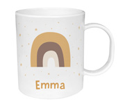 Taza de Plstico Personalizada Arcoris Mostaza