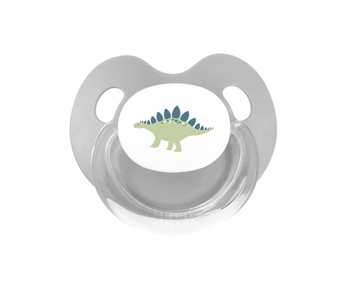 Succhietto Tutete Retro Grigio Dinosauro