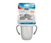 Tazza con Cannuccia Silicone Matt Grigio 210ml
