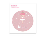 Pack de Almuerzo Campus Rosa Bailarina Personalizado