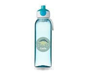 Botella Campus Pop-Up Personalizada Turquesa 500ml Dinosaurio
