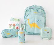 Iron-On Labels and Stickers Dinosaur Combo Pack