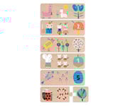 6 Puzzle Legno Trio Mom-Baby