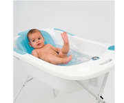 Vaschetta Bagno Cubeta Bianco-Grigio