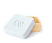2 Cajitas para Snack de Bamb Azul/Gris