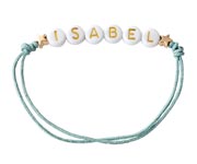 Pulseira Estrelas Douradas Personalizada Mint