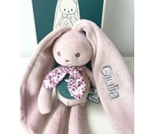 Brinquedo Peluche Coelho Rosa Pequeno Personalizvel
