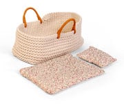 Miseis Cesta Pequena Croch para bonecas