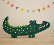 Lampe Crocodile Vert