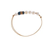 Bracelet 3 Initiales Personnalis Camel