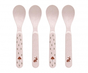 4 Eco Little Forest Rabbit Teaspoon