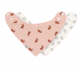 2 Bandana Mussolina Little Forest Rabbit