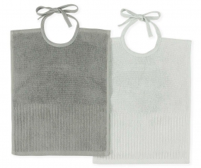 2 Cotton Bibs XL Olive