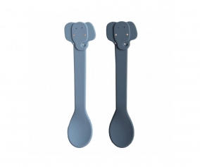2 Silicone Spoons Mrs. Elephant