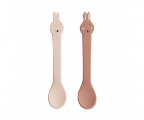 2 Silicone Spoons Trixie Mrs. Rabbit