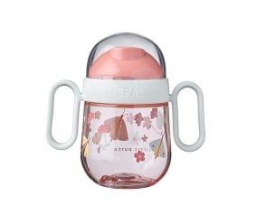 Spill-Proof Cup Mio Flowers and Butterflies 200ml