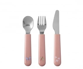 Talheres Infantis Mio Flowers & Butterflies
