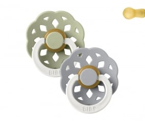 2 Sucettes BIBS Bohme Night Sage/Cloud