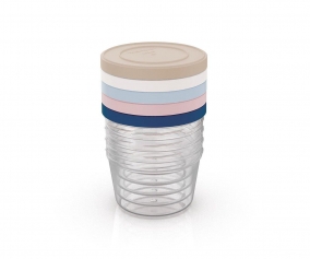 Pack of 5 Containers with Lids