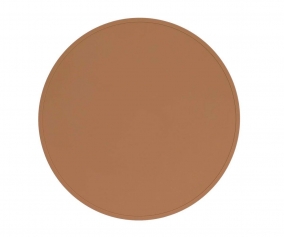 Tovaglietta Silicone Round Brown