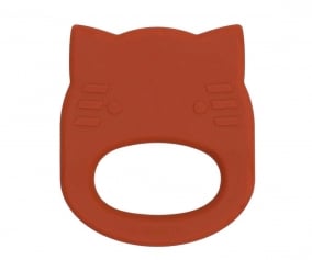 Silicone Teething Toy Cat Tile