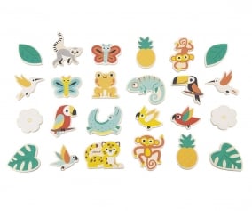Tropical Magnets 24 Pieces