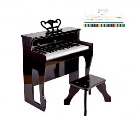 Vertical Piano With Dynamic Sound Black