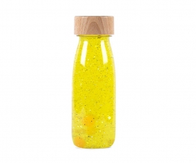 Bouteille sensorielle Flottante Flip Yellow