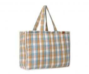 Weekend Bag Cottage Blue Checks